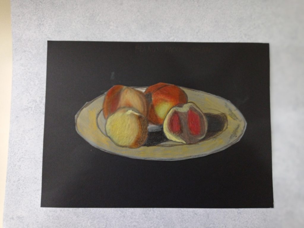 La Natura morta by maria luisa - Illustrated by Classe Quarta A - Scuola Primaria Convitto Melchiorre Delfico  - Ourboox.com