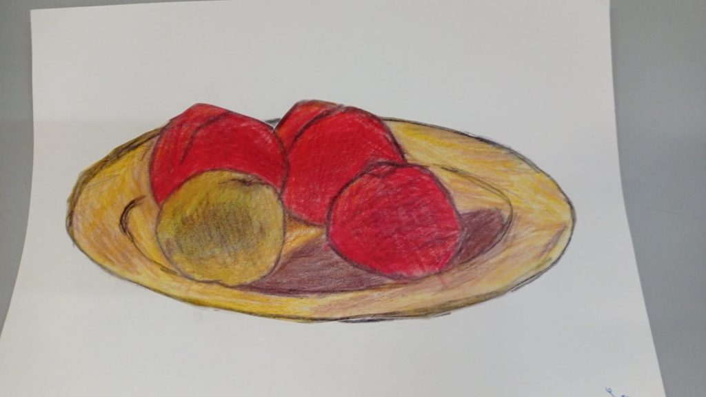 La Natura morta by maria luisa - Illustrated by Classe Quarta A - Scuola Primaria Convitto Melchiorre Delfico  - Ourboox.com