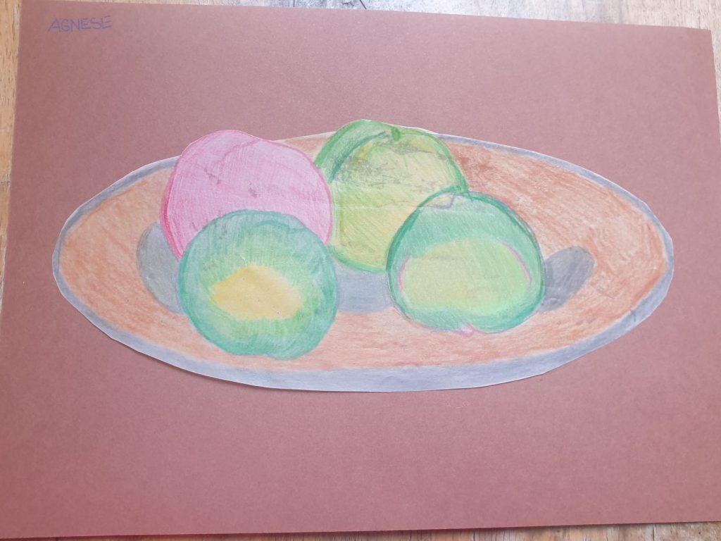 La Natura morta by maria luisa - Illustrated by Classe Quarta A - Scuola Primaria Convitto Melchiorre Delfico  - Ourboox.com