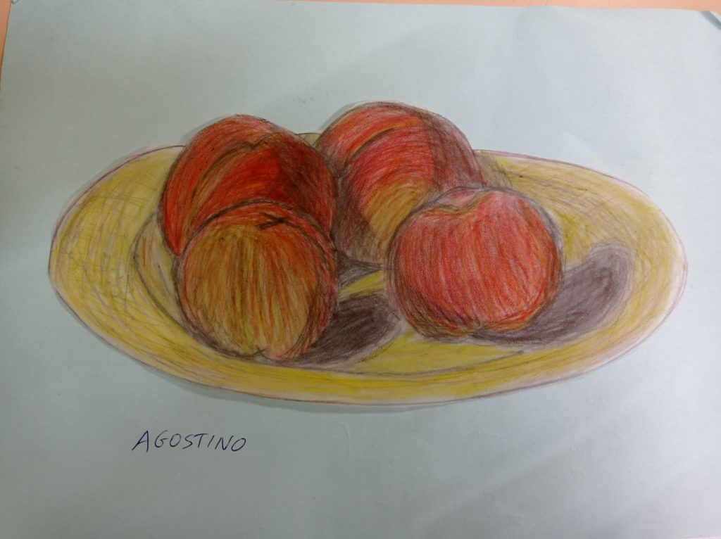 La Natura morta by maria luisa - Illustrated by Classe Quarta A - Scuola Primaria Convitto Melchiorre Delfico  - Ourboox.com