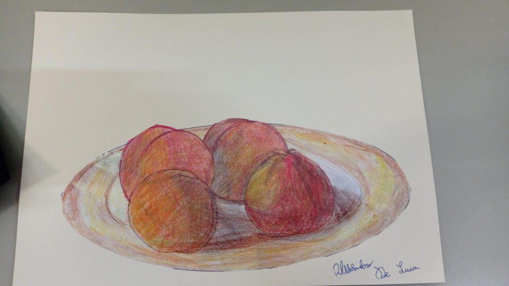 La Natura morta by maria luisa - Illustrated by Classe Quarta A - Scuola Primaria Convitto Melchiorre Delfico  - Ourboox.com