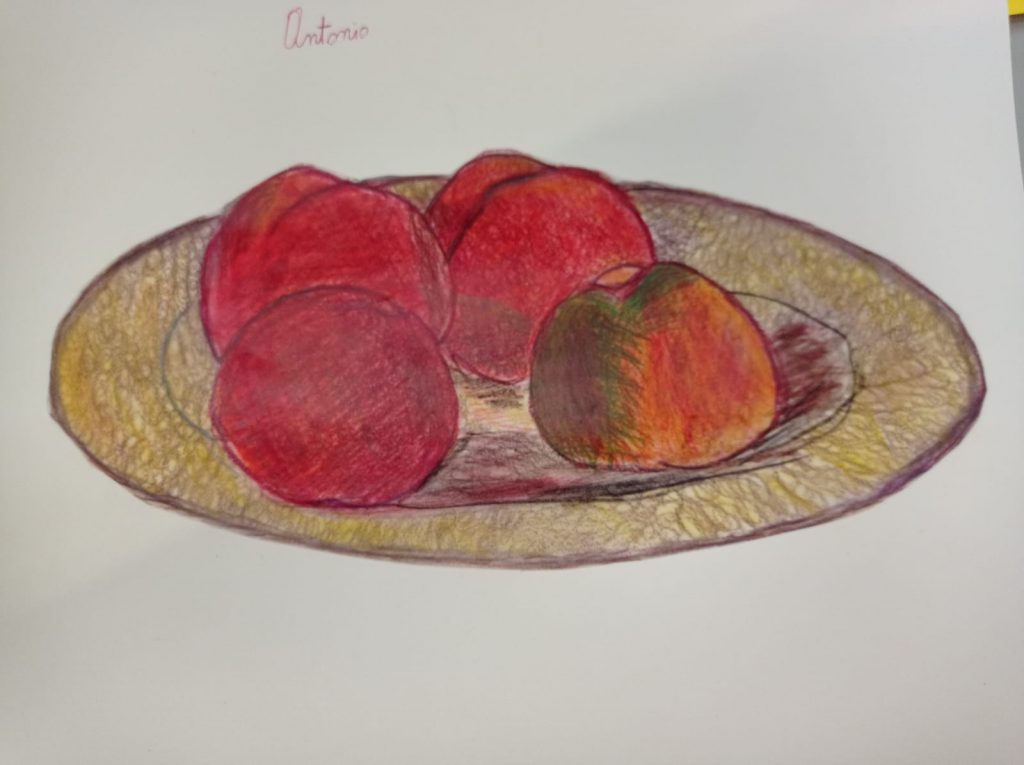 La Natura morta by maria luisa - Illustrated by Classe Quarta A - Scuola Primaria Convitto Melchiorre Delfico  - Ourboox.com