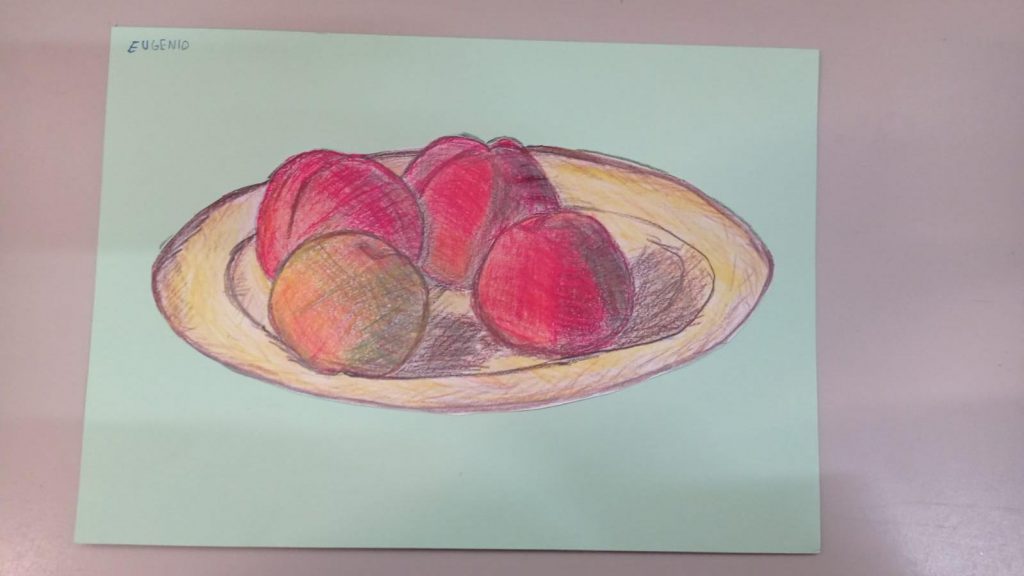 La Natura morta by maria luisa - Illustrated by Classe Quarta A - Scuola Primaria Convitto Melchiorre Delfico  - Ourboox.com