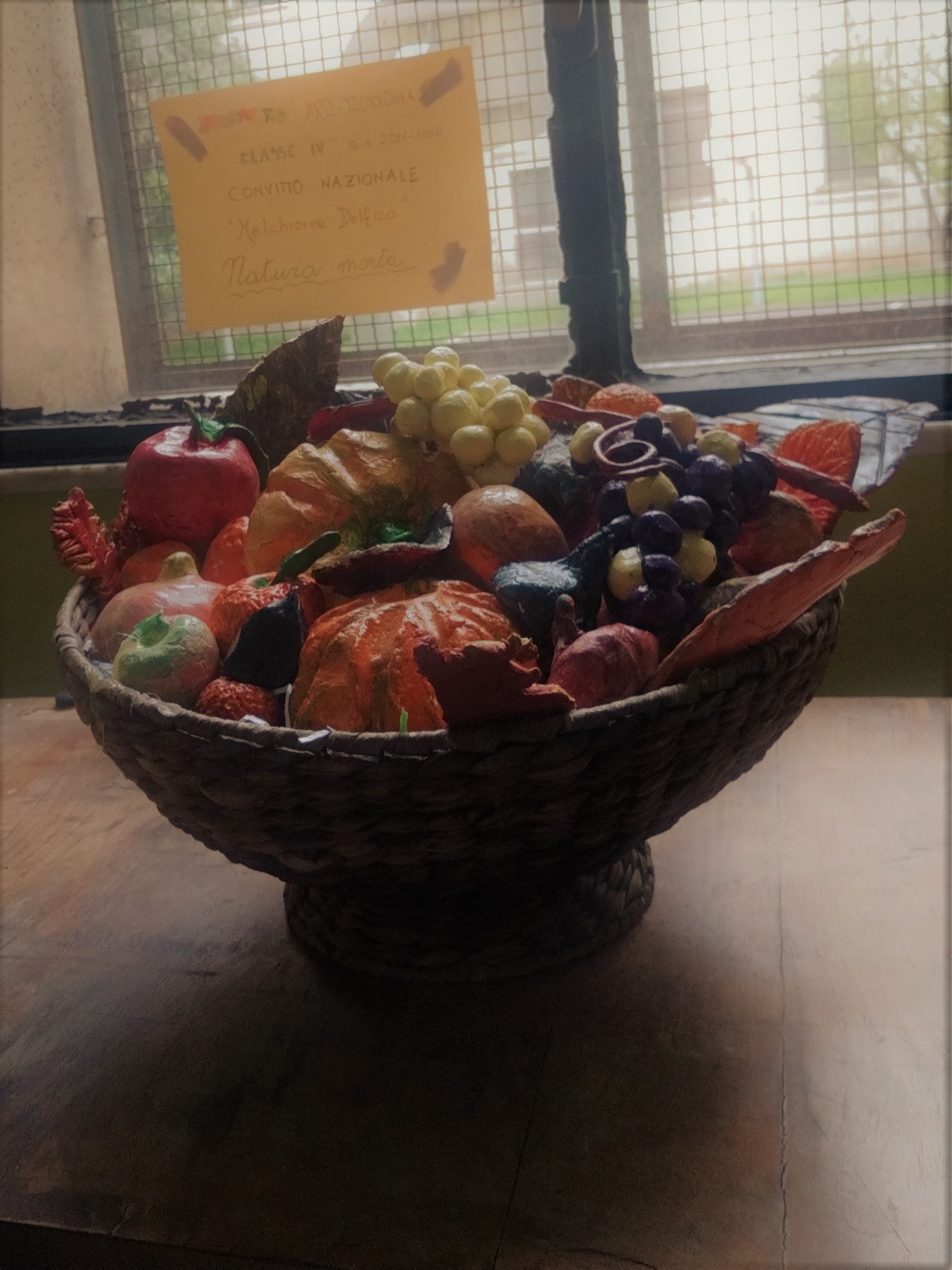 La Natura morta by maria luisa - Illustrated by Classe Quarta A - Scuola Primaria Convitto Melchiorre Delfico  - Ourboox.com