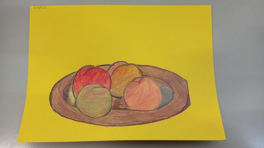 La Natura morta by maria luisa - Illustrated by Classe Quarta A - Scuola Primaria Convitto Melchiorre Delfico  - Ourboox.com