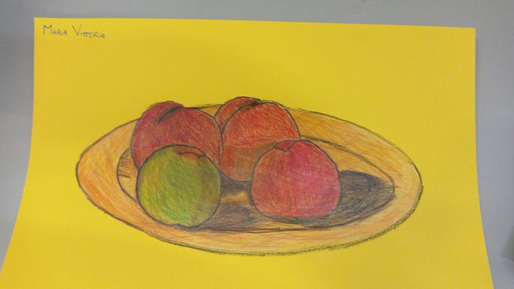 La Natura morta by maria luisa - Illustrated by Classe Quarta A - Scuola Primaria Convitto Melchiorre Delfico  - Ourboox.com