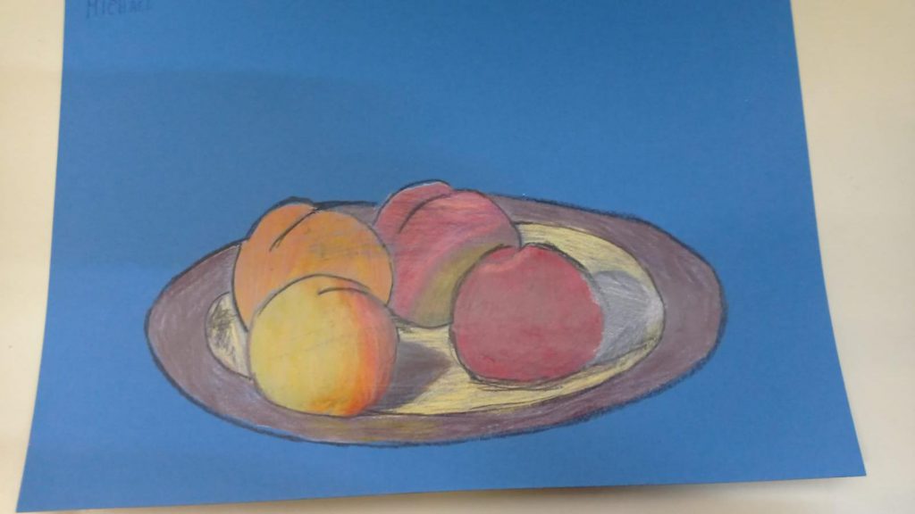 La Natura morta by maria luisa - Illustrated by Classe Quarta A - Scuola Primaria Convitto Melchiorre Delfico  - Ourboox.com