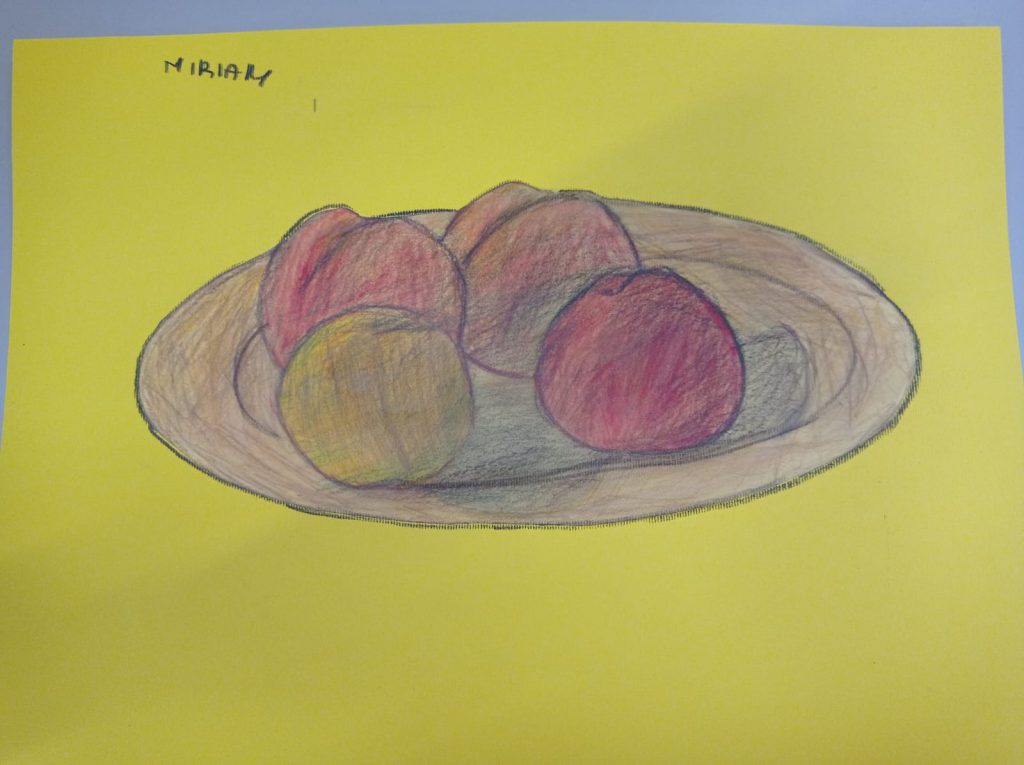 La Natura morta by maria luisa - Illustrated by Classe Quarta A - Scuola Primaria Convitto Melchiorre Delfico  - Ourboox.com