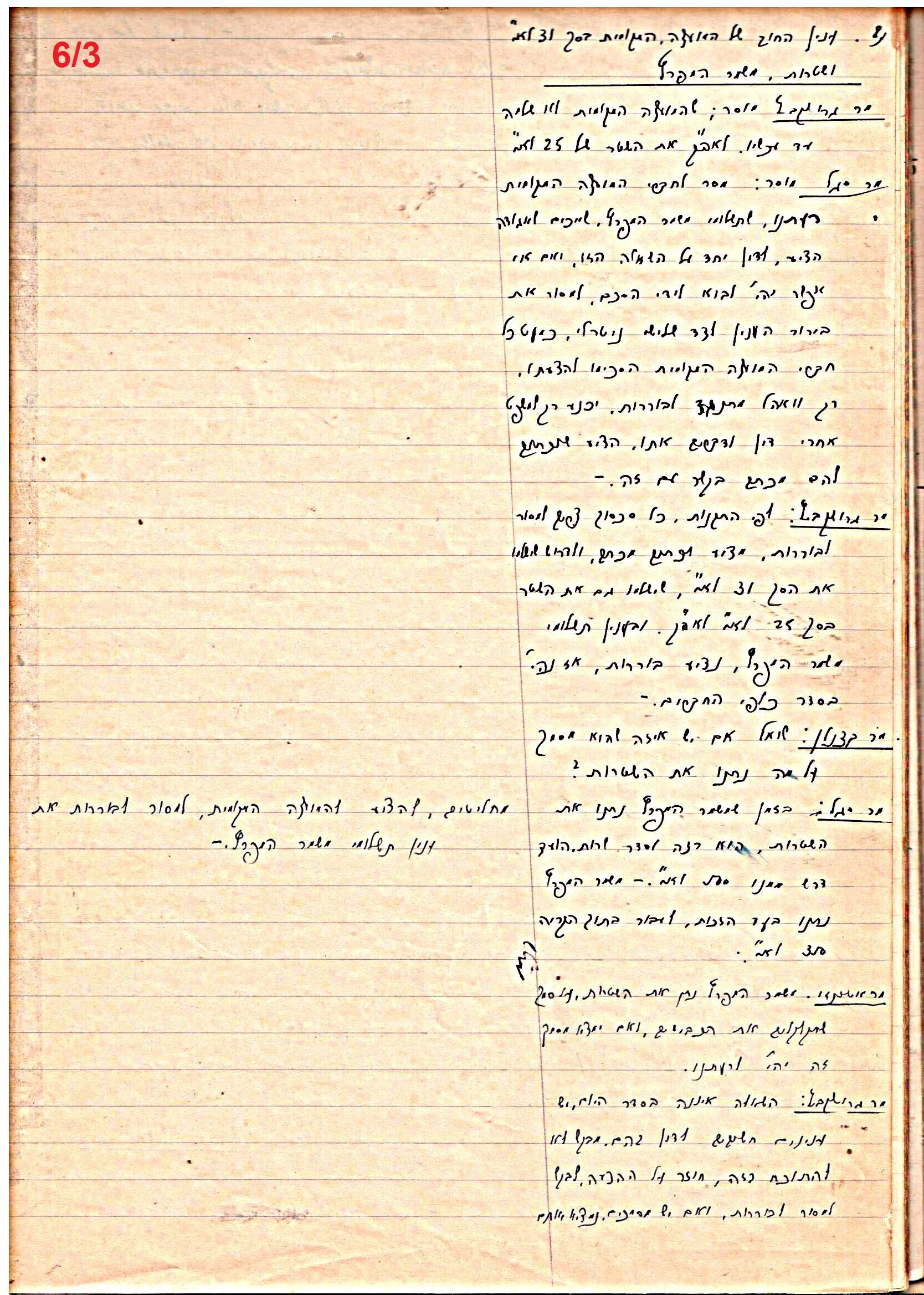 פרוטוקול 46 אגודה שיתופית – מועצה 6.1.44 – 12.5.40 by riki deri - Illustrated by מוזיאון בית גרושקביץ / כרך 46 - Ourboox.com