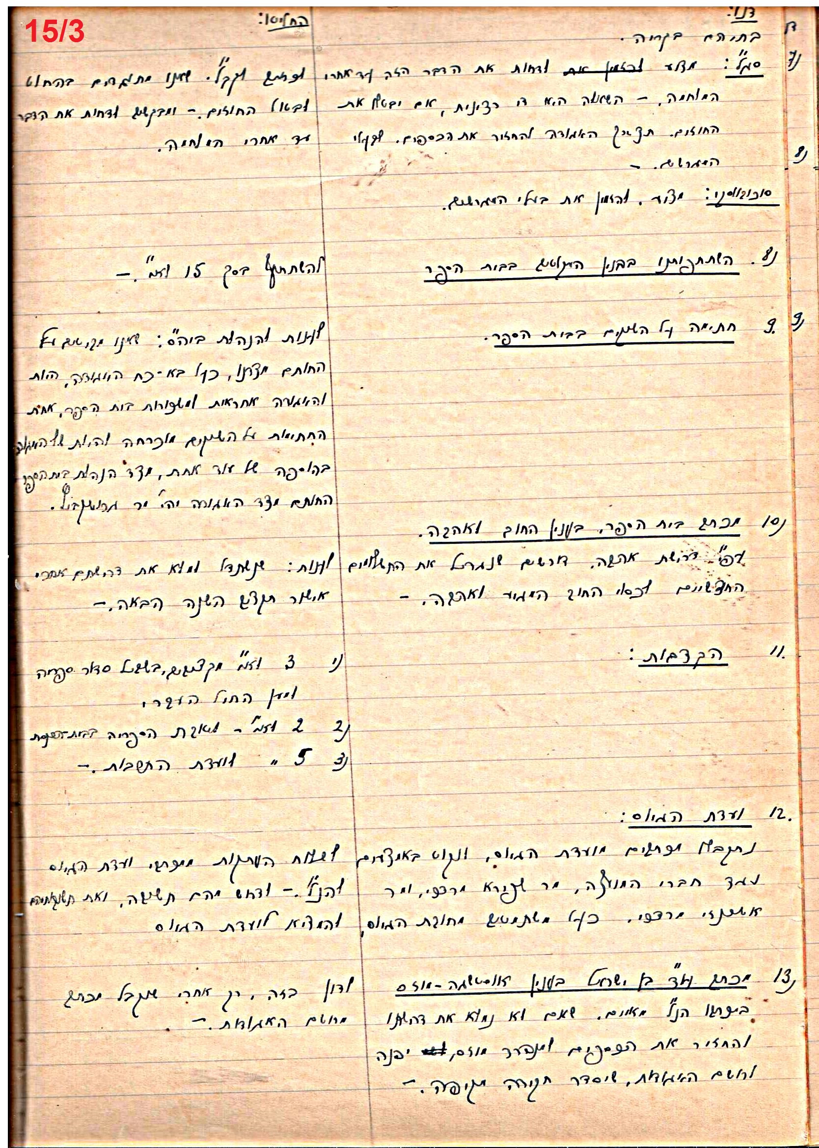 פרוטוקול 46 אגודה שיתופית – מועצה 6.1.44 – 12.5.40 by riki deri - Illustrated by מוזיאון בית גרושקביץ / כרך 46 - Ourboox.com