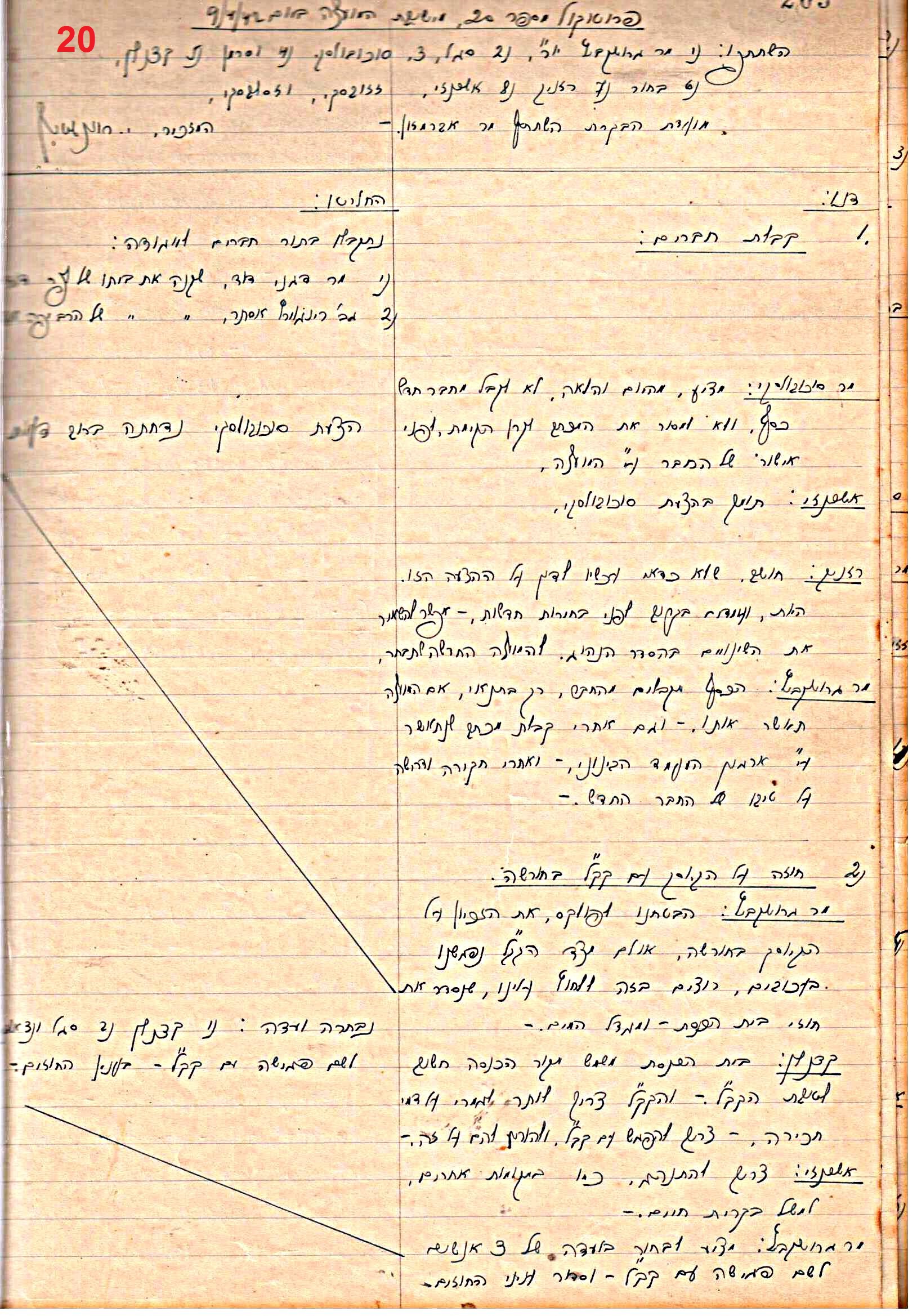 פרוטוקול 46 אגודה שיתופית – מועצה 6.1.44 – 12.5.40 by riki deri - Illustrated by מוזיאון בית גרושקביץ / כרך 46 - Ourboox.com