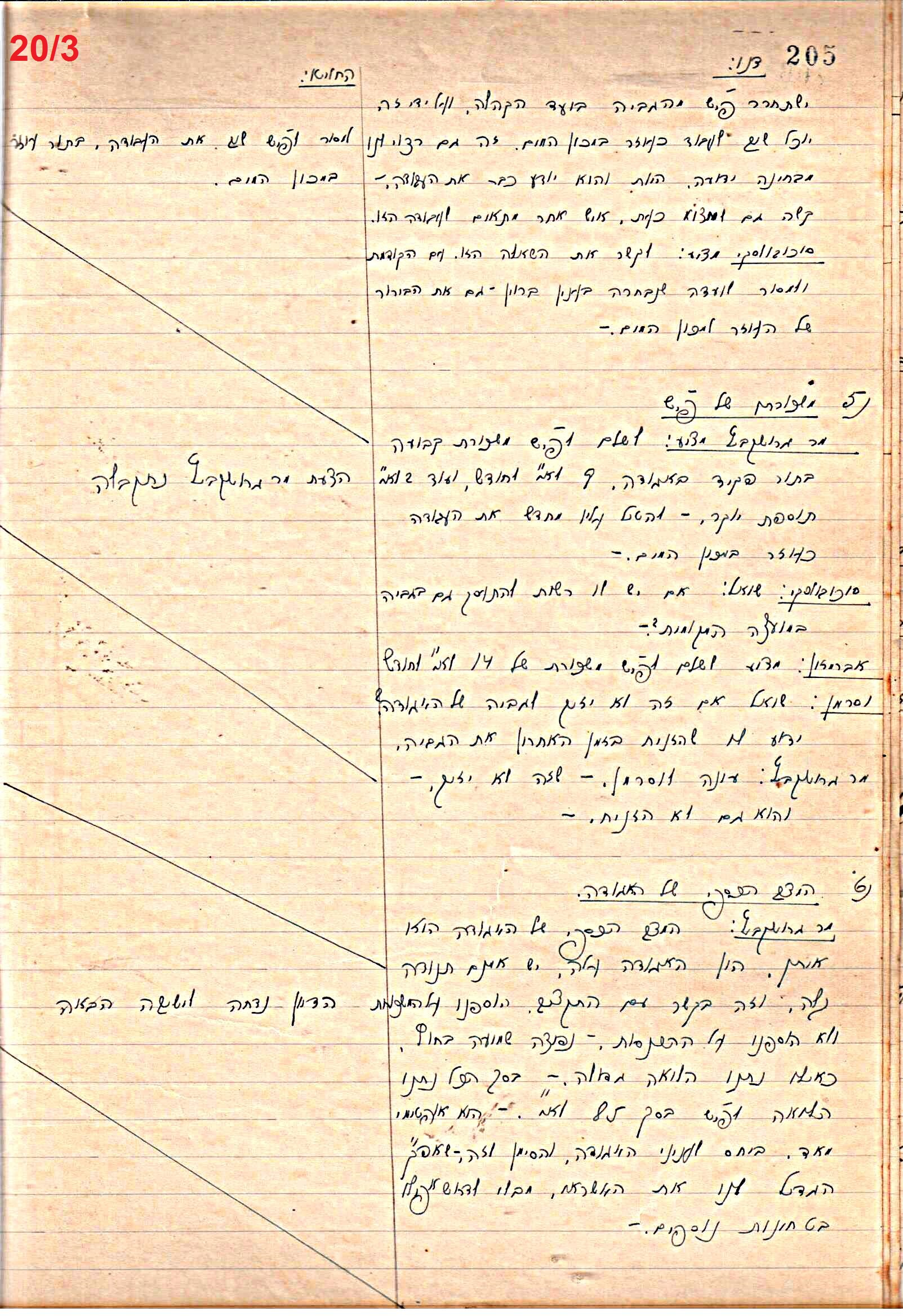 פרוטוקול 46 אגודה שיתופית – מועצה 6.1.44 – 12.5.40 by riki deri - Illustrated by מוזיאון בית גרושקביץ / כרך 46 - Ourboox.com