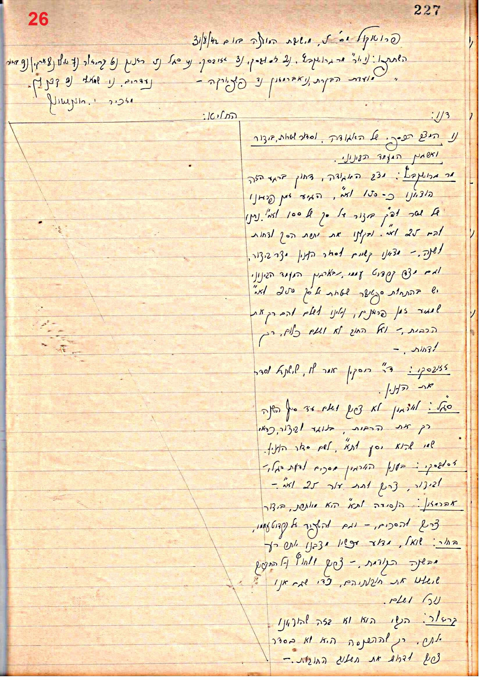 פרוטוקול 46 אגודה שיתופית – מועצה 6.1.44 – 12.5.40 by riki deri - Illustrated by מוזיאון בית גרושקביץ / כרך 46 - Ourboox.com