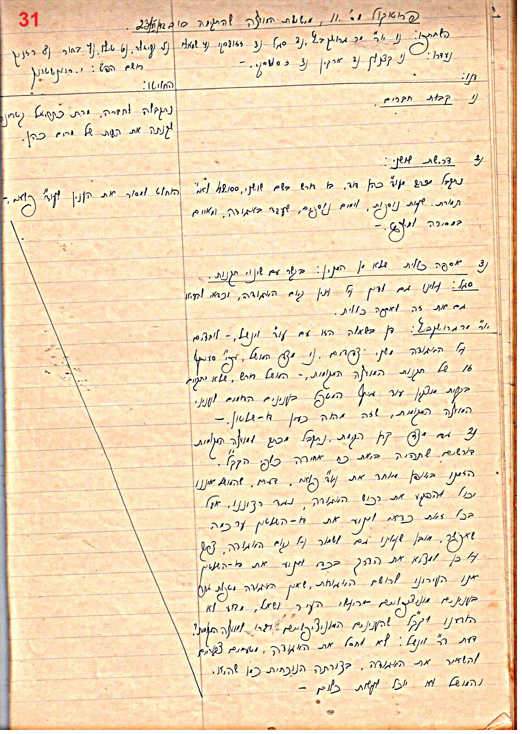 פרוטוקול 46 אגודה שיתופית – מועצה 6.1.44 – 12.5.40 by riki deri - Illustrated by מוזיאון בית גרושקביץ / כרך 46 - Ourboox.com