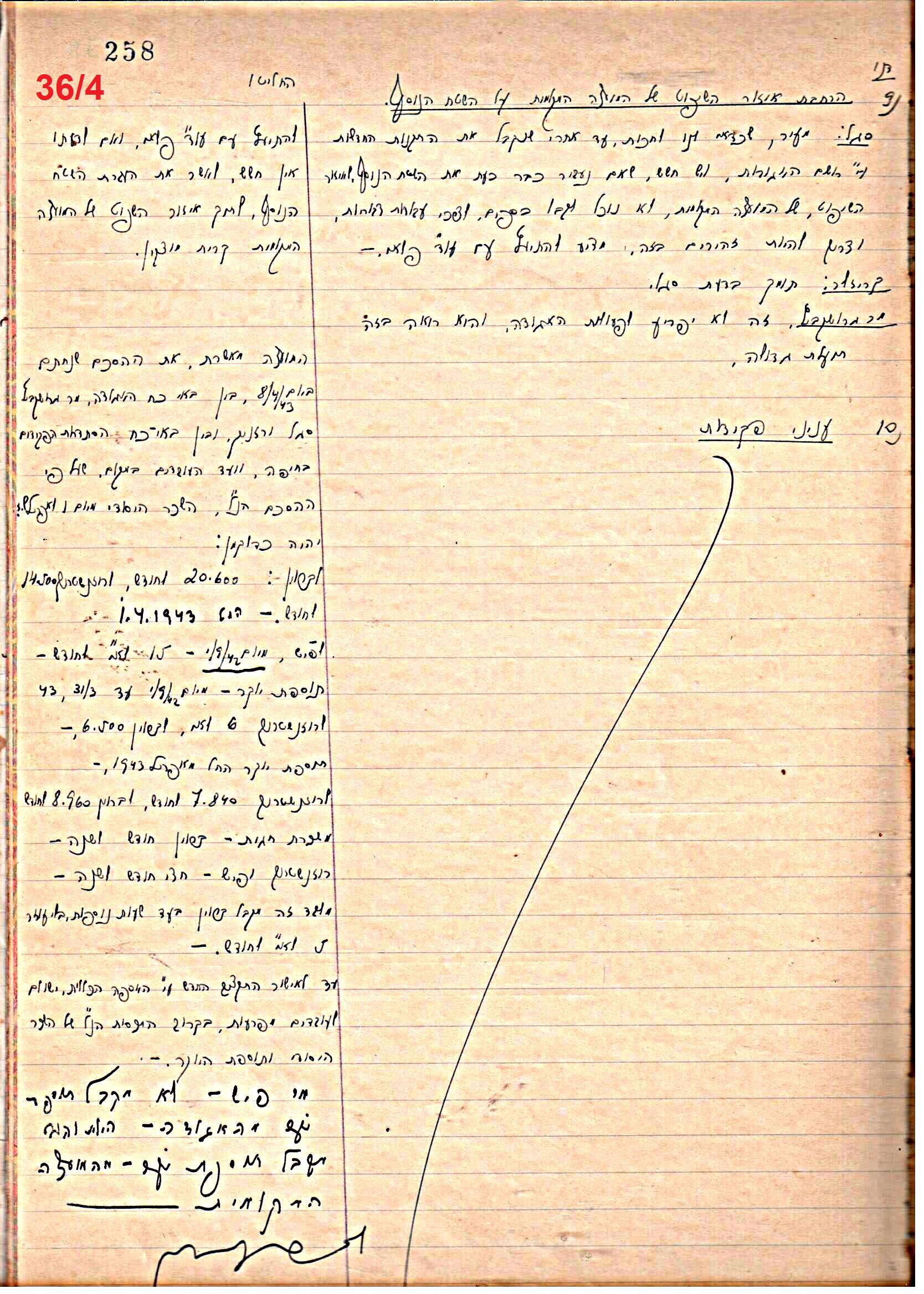 פרוטוקול 46 אגודה שיתופית – מועצה 6.1.44 – 12.5.40 by riki deri - Illustrated by מוזיאון בית גרושקביץ / כרך 46 - Ourboox.com