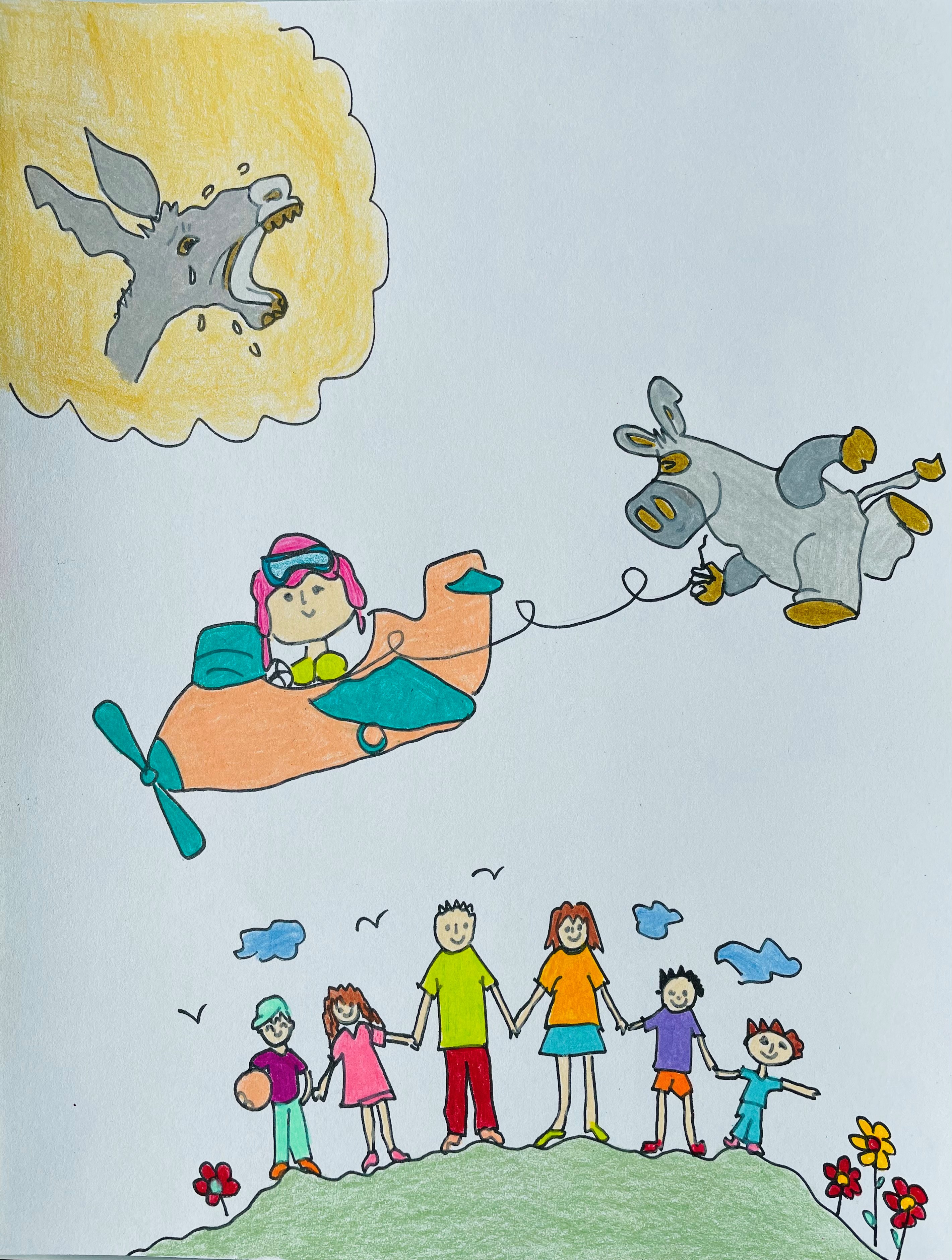 גן חמור by sharona Givol - Illustrated by שרונה גבעול - Ourboox.com