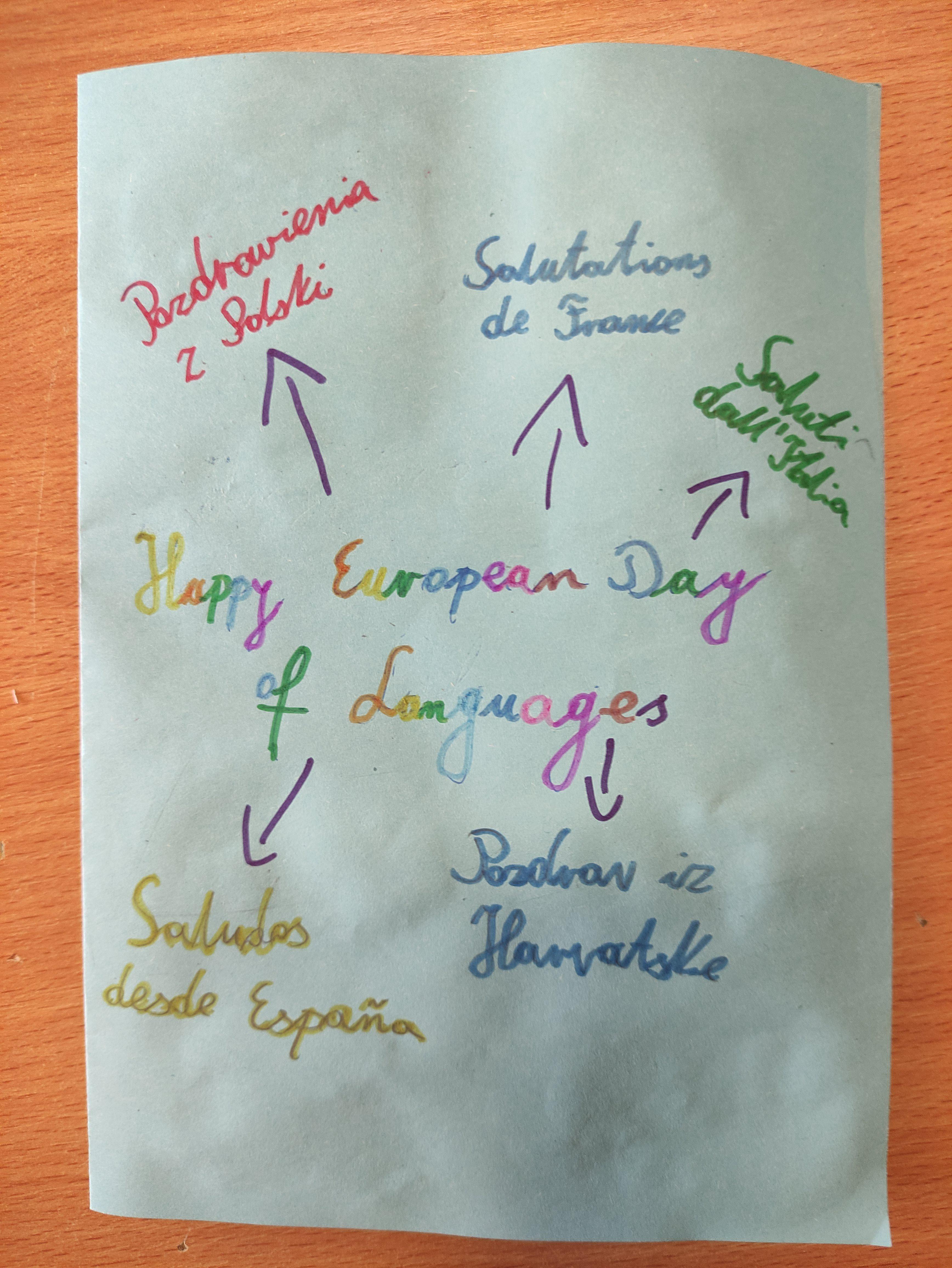 Our European Day of Languages by Edyta - Illustrated by Students of 4th, 5th, 7th, 8th grades - Ourboox.com