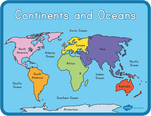 The Continents and Oceans by Alexis Field - Ourboox.com