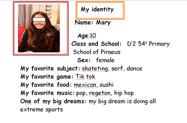 My identity by Georgia - Ourboox.com