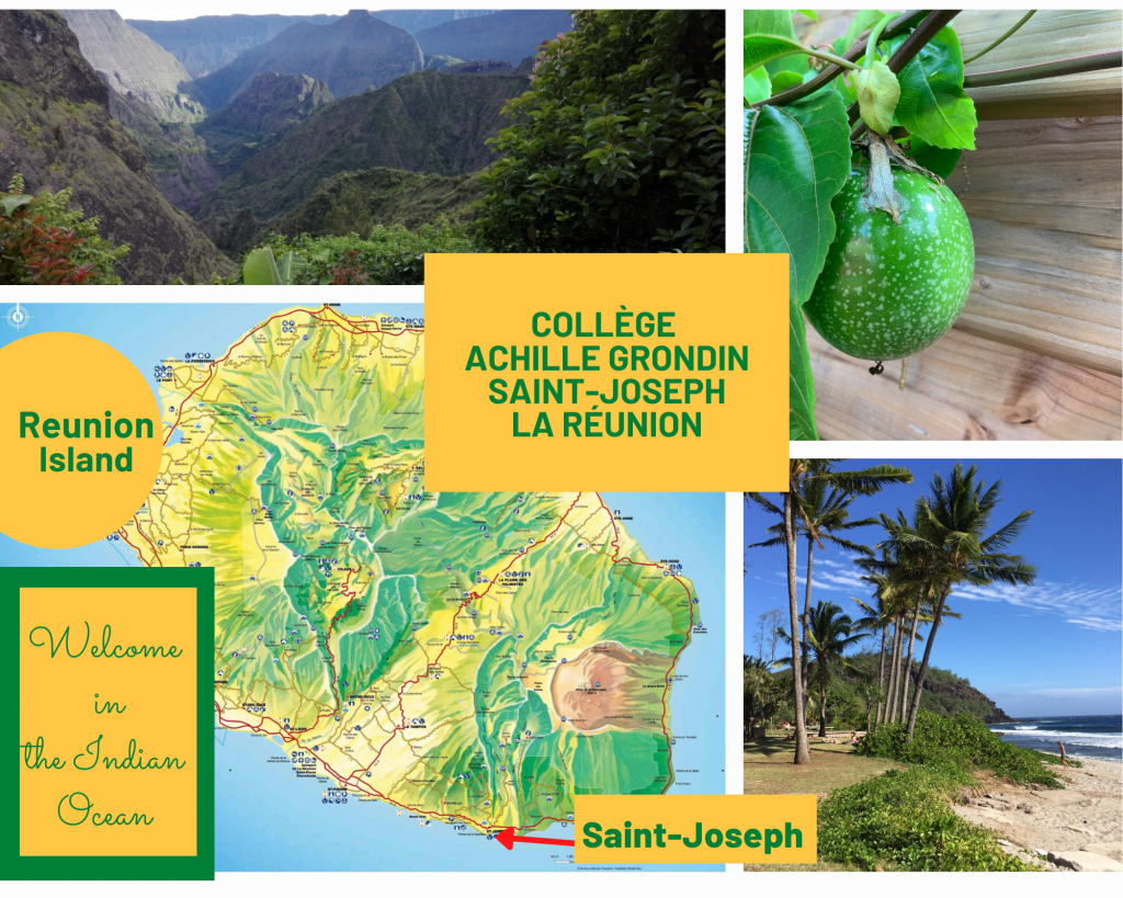Saint-Joseph, Réunion Island by Maria - Illustrated by Maria Gaume - Ourboox.com