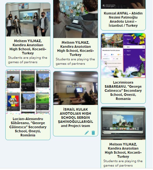 Students play their partners’ games by Sergin Şahinoğullarıgil - Illustrated by ON MOUNTAİN ROADS - Ourboox.com