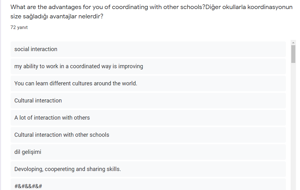 ‘Think your future &Write your dreams’ project Pre-Survey Analysis for Students by Aynur - Illustrated by Aynur Demirtaş Korkmaz Elazığ High School - Ourboox.com