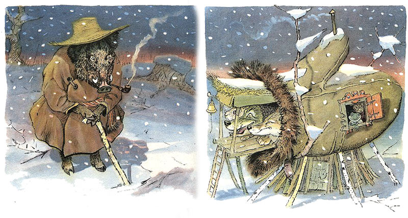 Рукавичка by Tania Bibko - Illustrated by Малюнки Є.Рачова - Ourboox.com