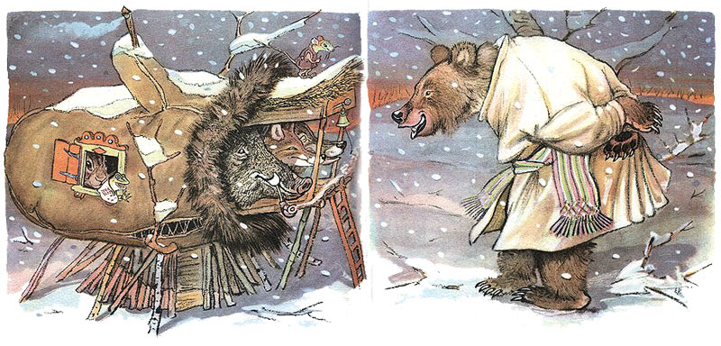 Рукавичка by Tania Bibko - Illustrated by Малюнки Є.Рачова - Ourboox.com