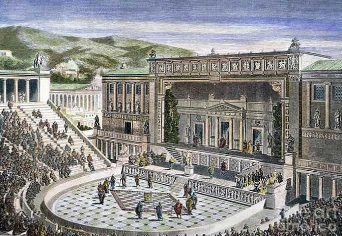 Давньогрецький театр. Есхіл – батько трагедії by Tania - Illustrated by Тетяна Джангобекова - Ourboox.com