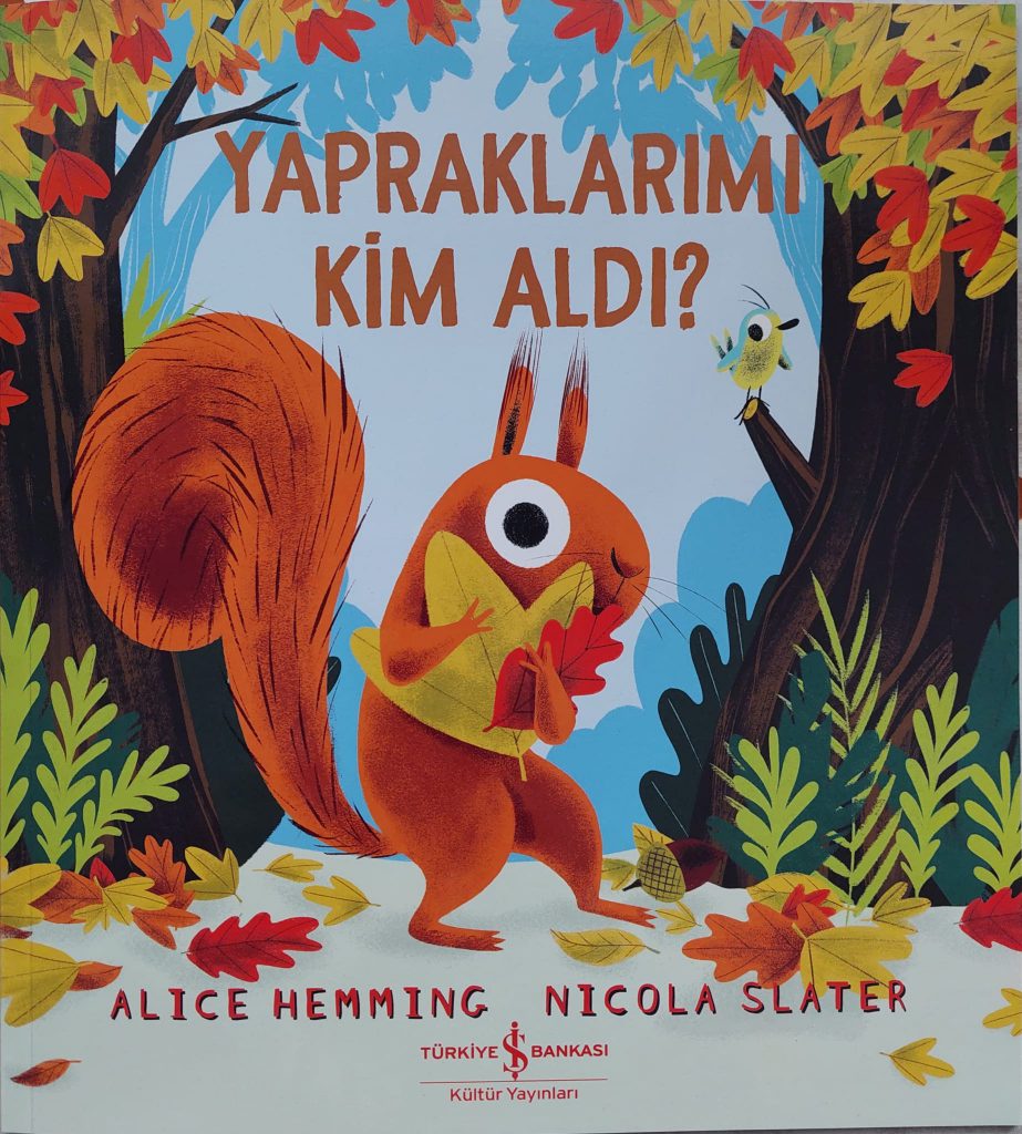 YAPRAKLARIMI KİM ALDI? by EDA VURAL - Illustrated by Eda VURAL - Ourboox.com