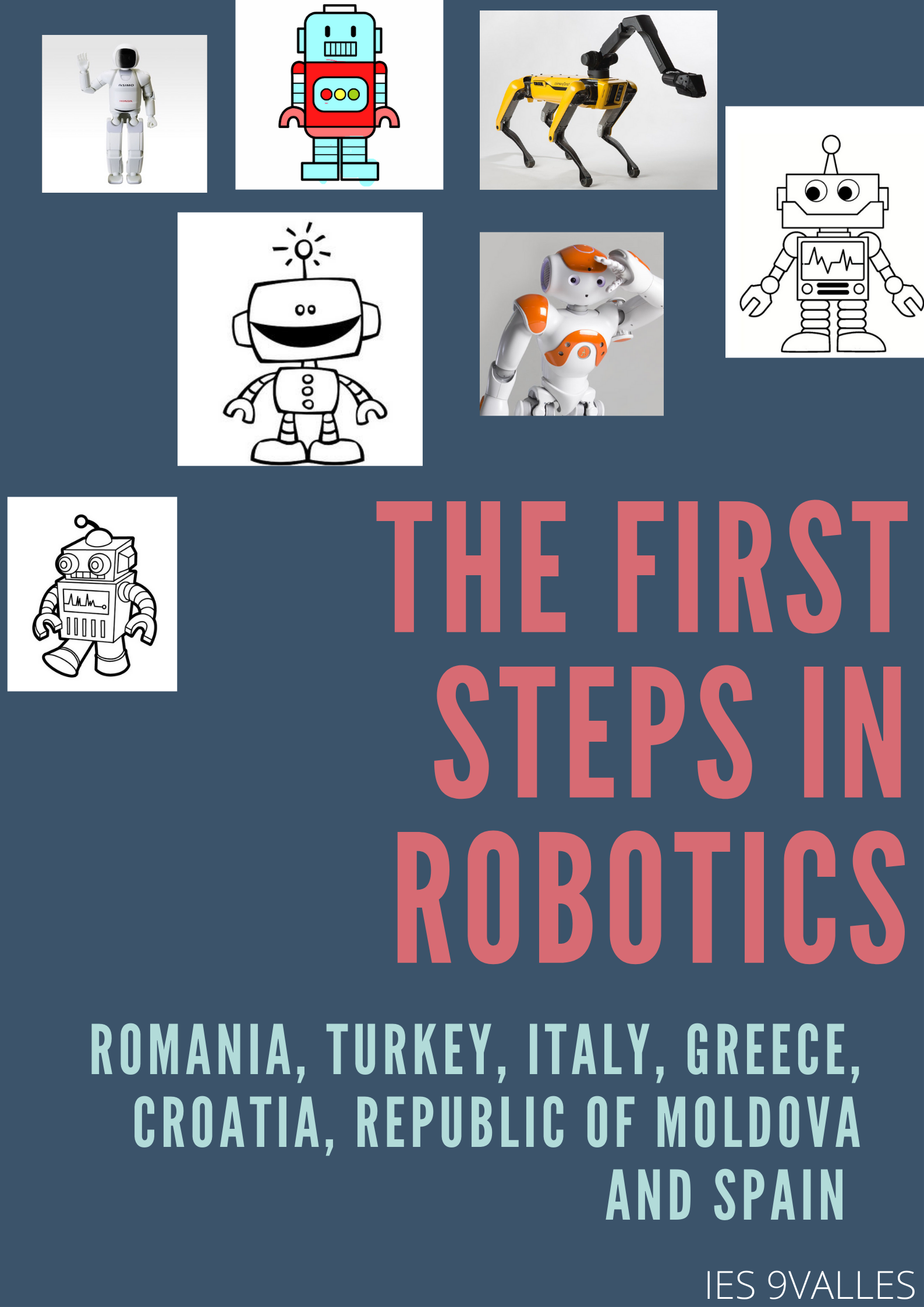 THE FIRST STEPS IN ROBOTICS by Susana Díaz - Illustrated by Susana Díaz - Ourboox.com