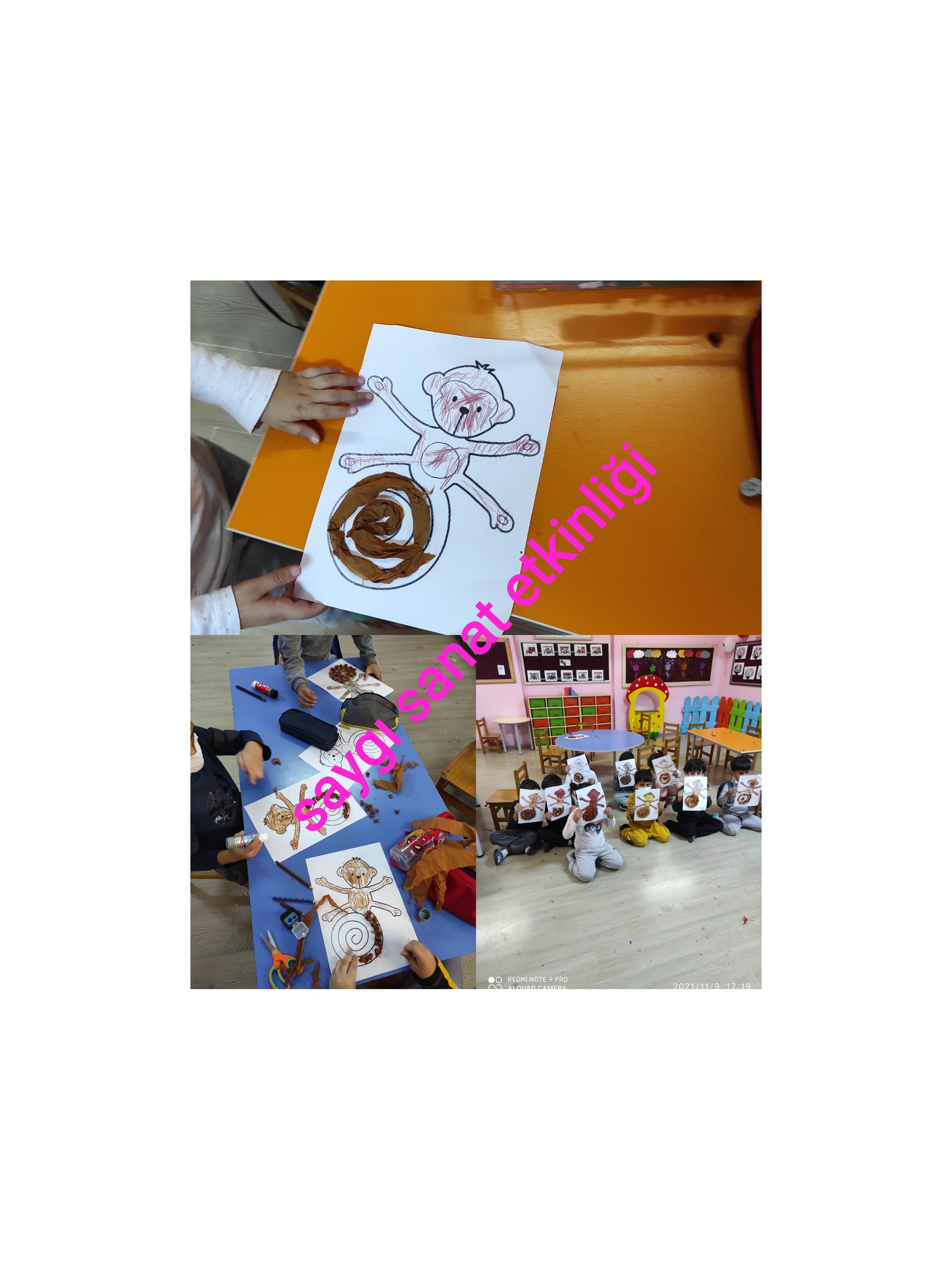 SAYGI DEĞERİ SANAT ETKİNLİKLERİ by Fadime AYDOĞDU - Illustrated by FADİME AYDOĞDU - Ourboox.com