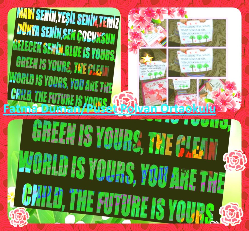 My Blue, Green and Clean World by Ayşe DEMİRTÜRK - Ourboox.com