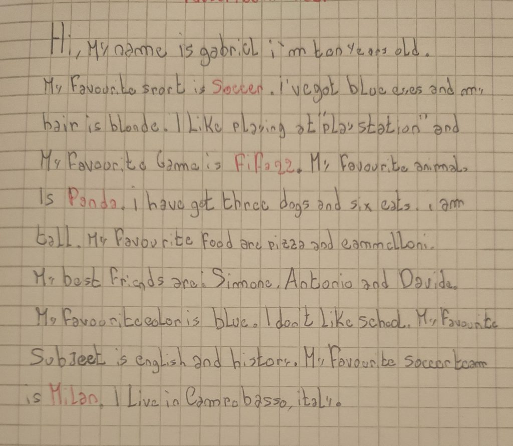 WE INTRODUCE OURSELVES WITH OUR AVATARS – IC JOVINE – ITALY by Luisa Infante - Ourboox.com