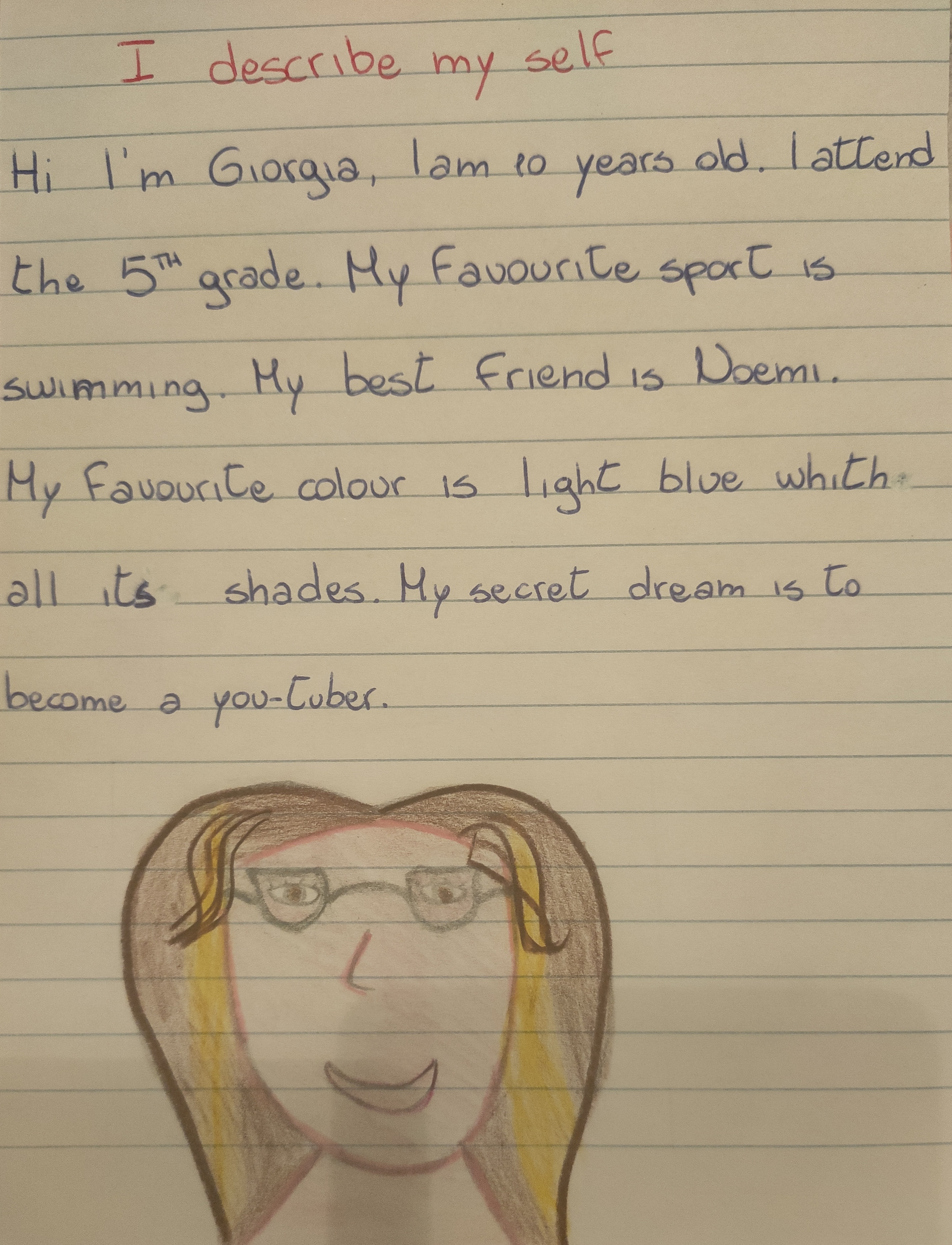 WE INTRODUCE OURSELVES WITH OUR AVATARS – IC JOVINE – ITALY by Luisa Infante - Ourboox.com