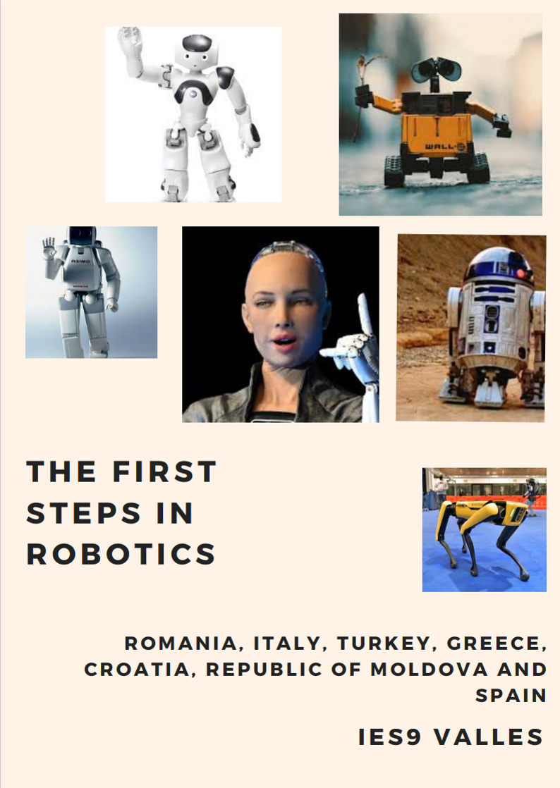 THE FIRST STEPS IN ROBOTICS by Susana Díaz - Illustrated by Susana Díaz - Ourboox.com