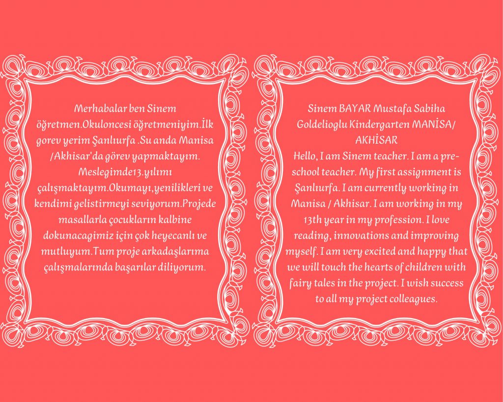 bizim masalımız öğretmenleri(our fairy tale teachers) by Sevil DİRİCAN - Illustrated by Sevil Dirican - Ourboox.com