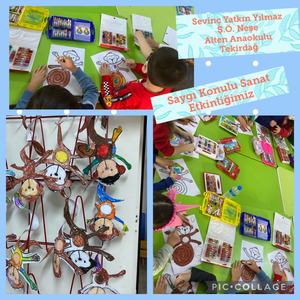 SAYGI DEĞERİ SANAT ETKİNLİKLERİ by Fadime AYDOĞDU - Illustrated by FADİME AYDOĞDU - Ourboox.com