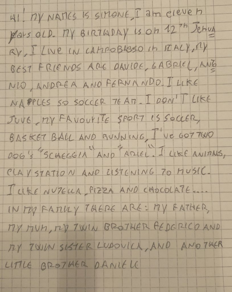 WE INTRODUCE OURSELVES WITH OUR AVATARS – IC JOVINE – ITALY by Luisa Infante - Ourboox.com