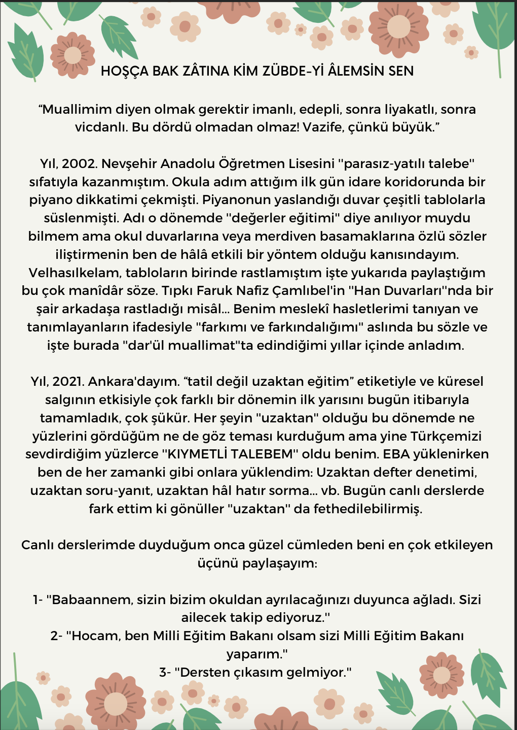 Kasım Rüzgarı by Süleyman Baran Dazıroğlu - Illustrated by Keçiören Sosyal Bilimler Lisesi - Ourboox.com