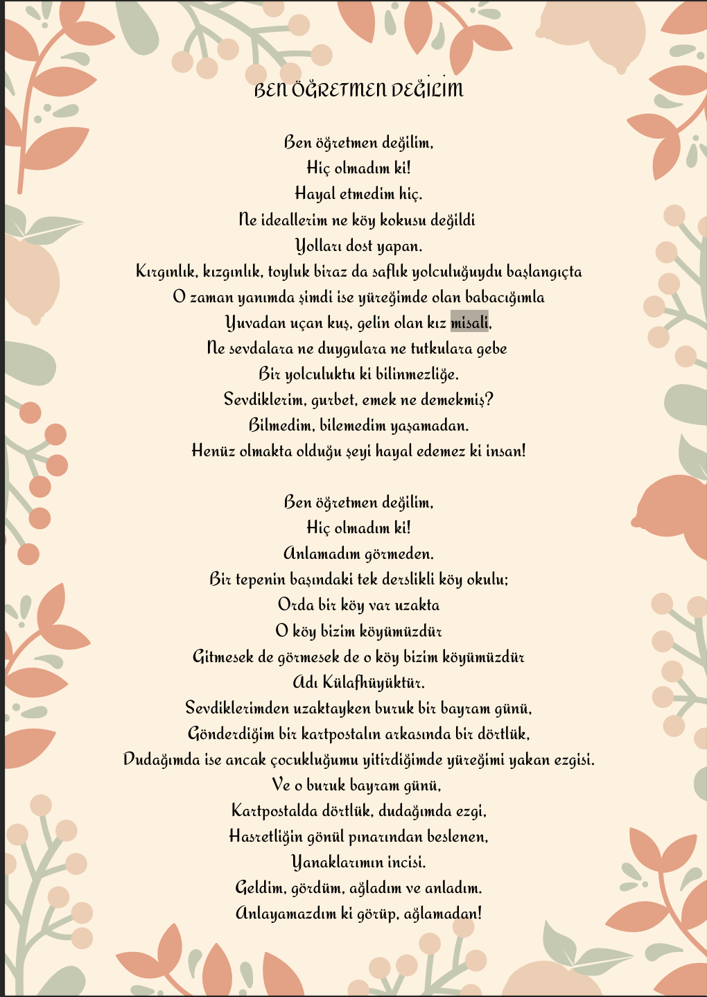 Kasım Rüzgarı by Süleyman Baran Dazıroğlu - Illustrated by Keçiören Sosyal Bilimler Lisesi - Ourboox.com