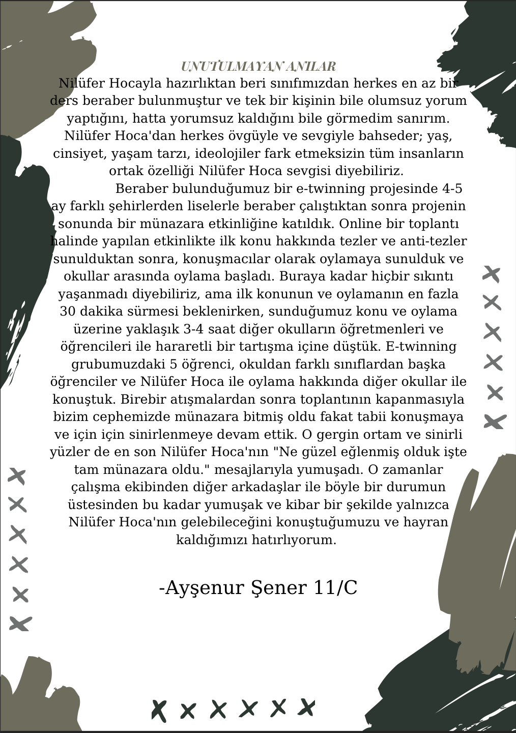 Kasım Rüzgarı by Süleyman Baran Dazıroğlu - Illustrated by Keçiören Sosyal Bilimler Lisesi - Ourboox.com