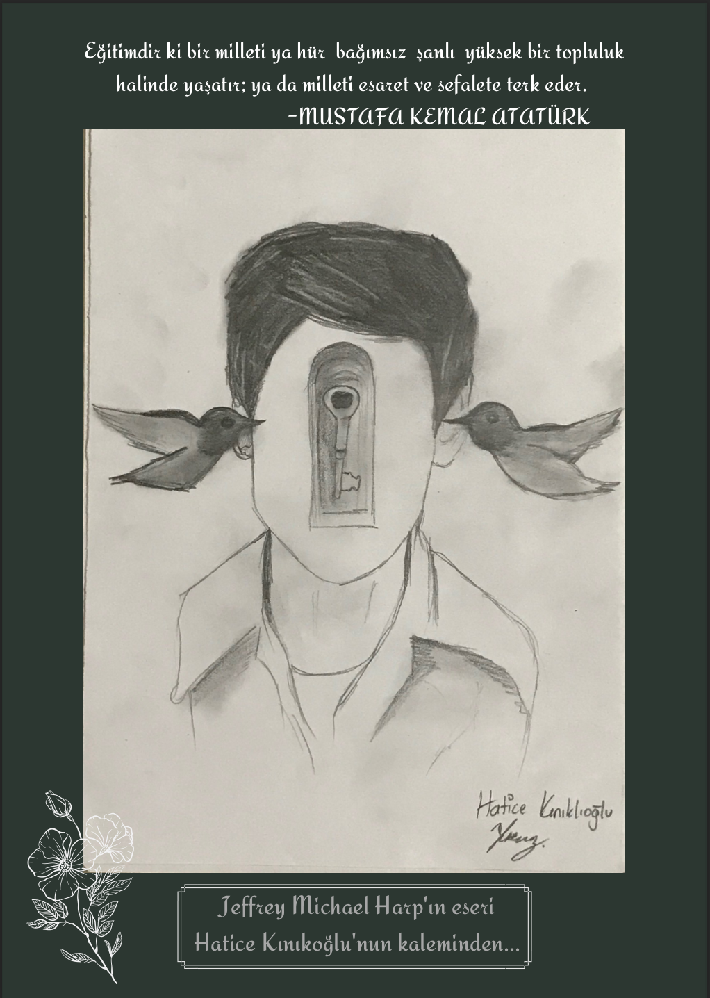 Kasım Rüzgarı by Süleyman Baran Dazıroğlu - Illustrated by Keçiören Sosyal Bilimler Lisesi - Ourboox.com