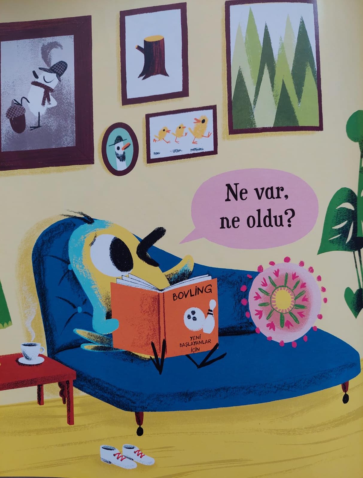 YAPRAKLARIMI KİM ALDI? by EDA VURAL - Illustrated by Eda VURAL - Ourboox.com