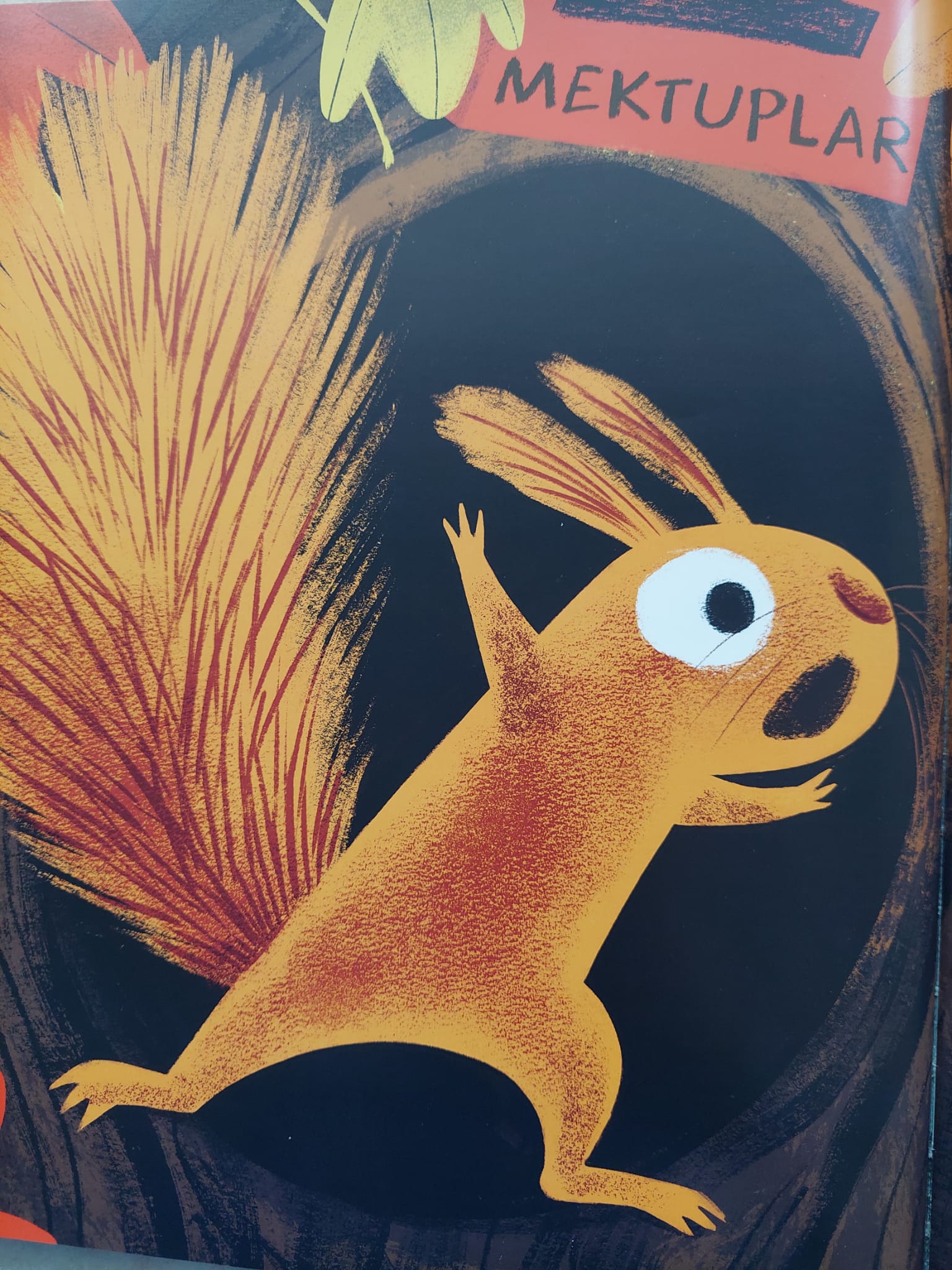 YAPRAKLARIMI KİM ALDI? by EDA VURAL - Illustrated by Eda VURAL - Ourboox.com