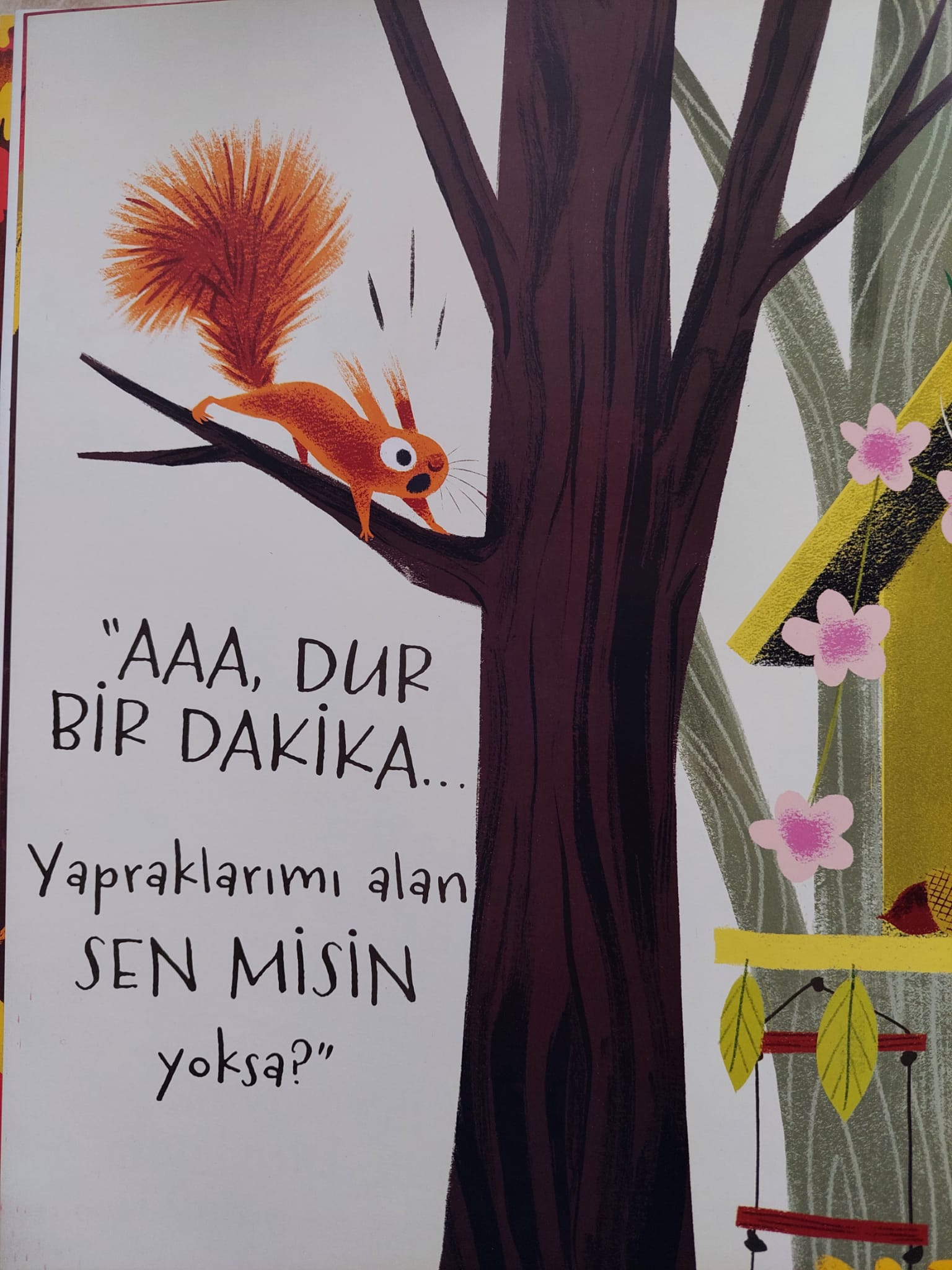 YAPRAKLARIMI KİM ALDI? by EDA VURAL - Illustrated by Eda VURAL - Ourboox.com