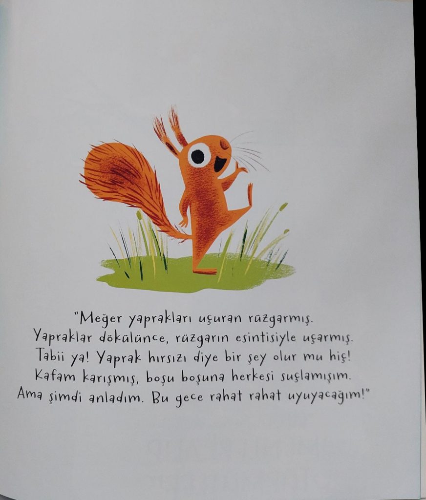 YAPRAKLARIMI KİM ALDI? by EDA VURAL - Illustrated by Eda VURAL - Ourboox.com