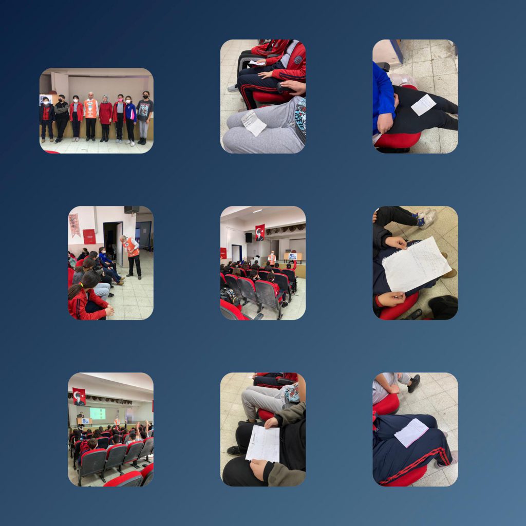 My students prepared some questions to Mr. ATEŞ