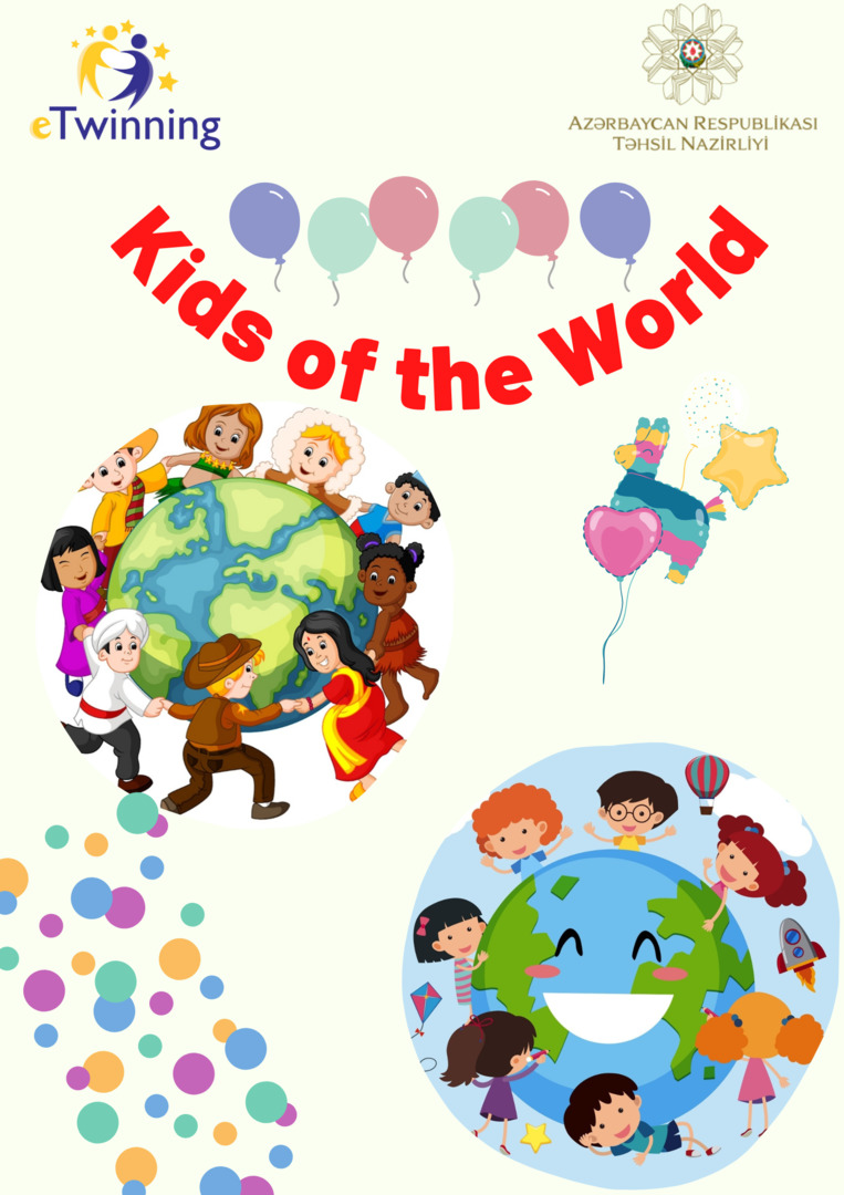 Kıds of The World Project Posters by Şennur KARA - Illustrated by Şennur Kara - Ourboox.com