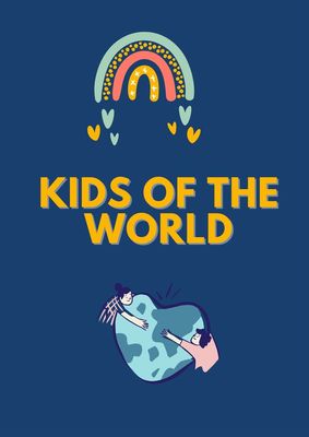 Kıds of The World Project Posters by Şennur KARA - Illustrated by Şennur Kara - Ourboox.com